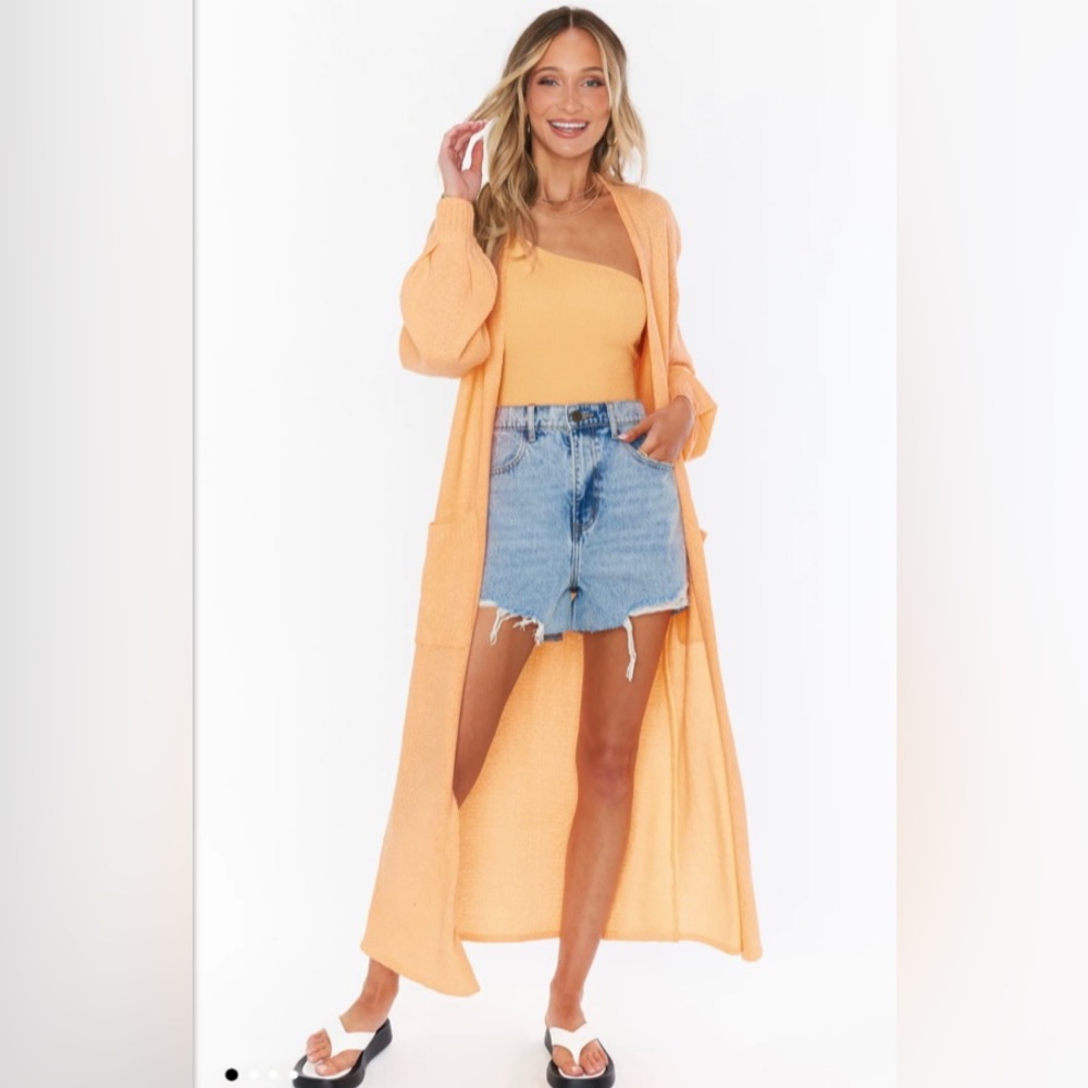 Show me your mumu oversized long cardigan